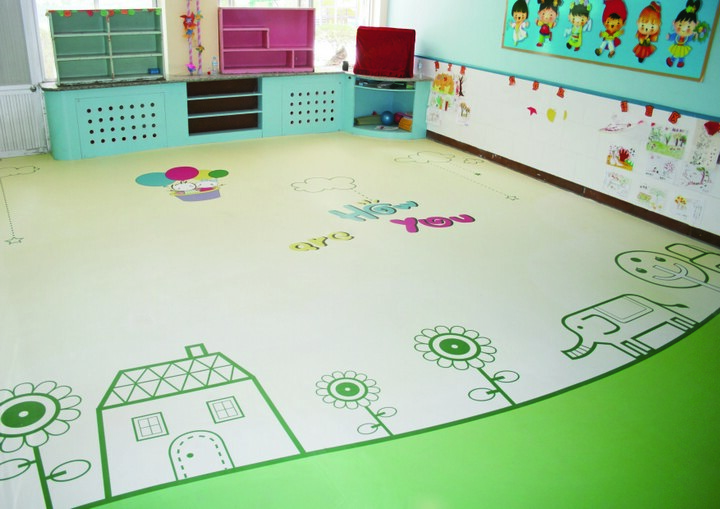幼儿园专用塑胶地板